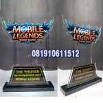 trophy akrilik mobile legend